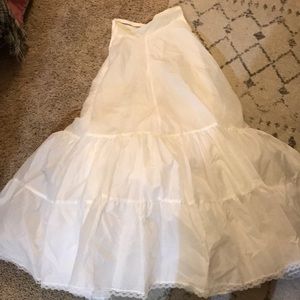 Wedding Petticoat/Slip (David’s Bridal)
